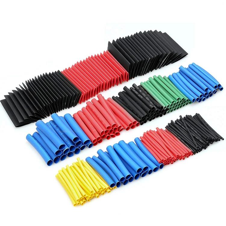 Tubing Kit Clear Shrinkable Heat Shrink Tube With Glue pvc heat shrink tubing heat shrink sleeve bus bar insulator