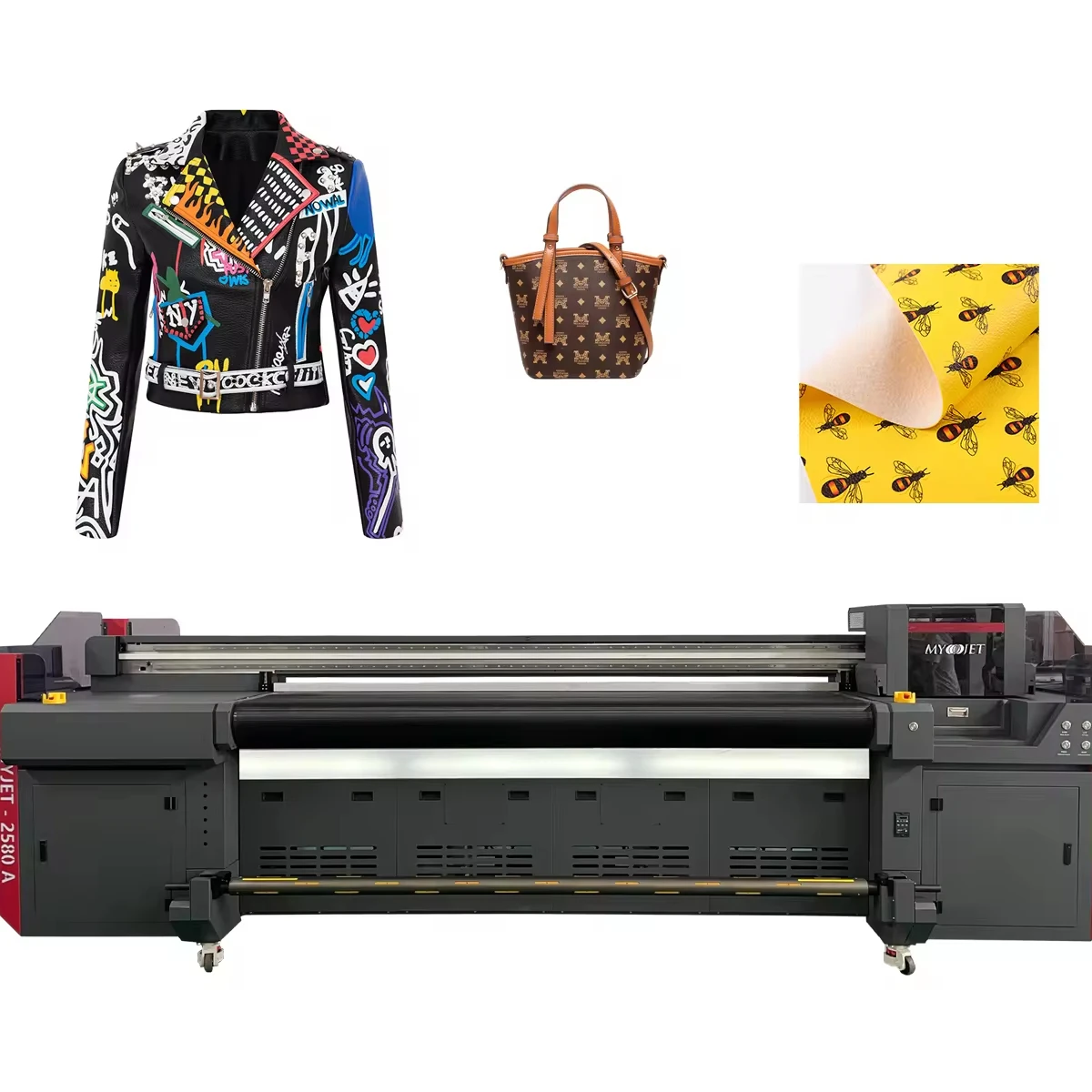 Myjet 2580 UV hybrid printer signage large format printing relief carving wallpaper mural decoration GEN5 GEN6 2.5m hybrid