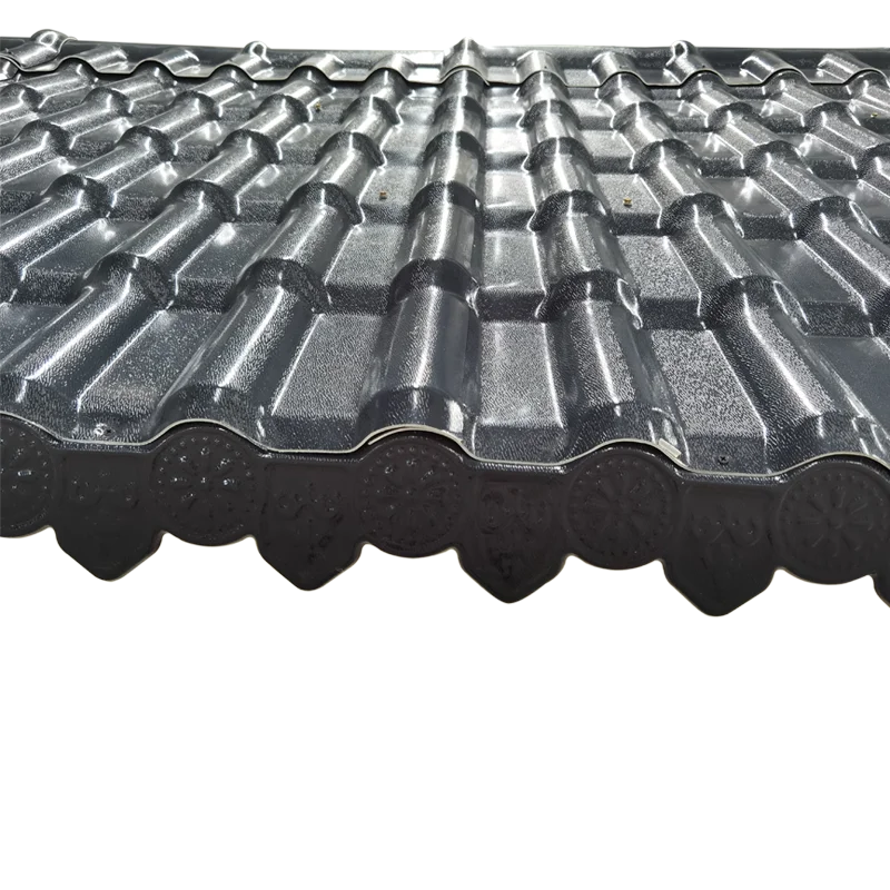 Asa Pvc Corrugated materials roof tile plastic pvc roofing sheet for shed