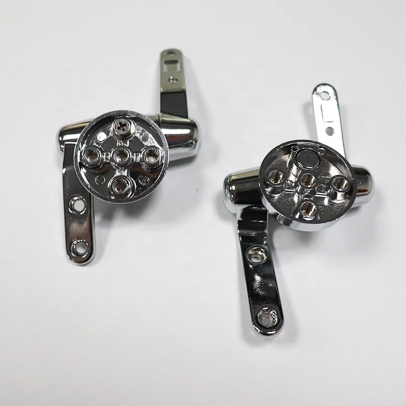 Seat Zinc Alloy Toilet Hinges Bathroom Mountings Top Durable Universal Fittings Easy Install for Toilet Replacement Parts