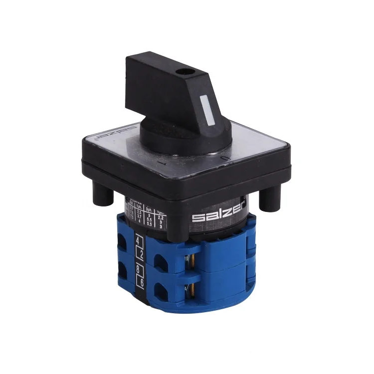 SALZER SA16 16 Amp  0-1 2 position 3 pole 61003 rotary switch cam selector switch isolator switch (TUV,CE and CB Approved)