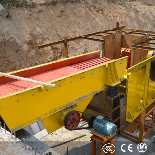 China professional mining machine manufacturer cheap zsw series vibrating feeder specification in sale