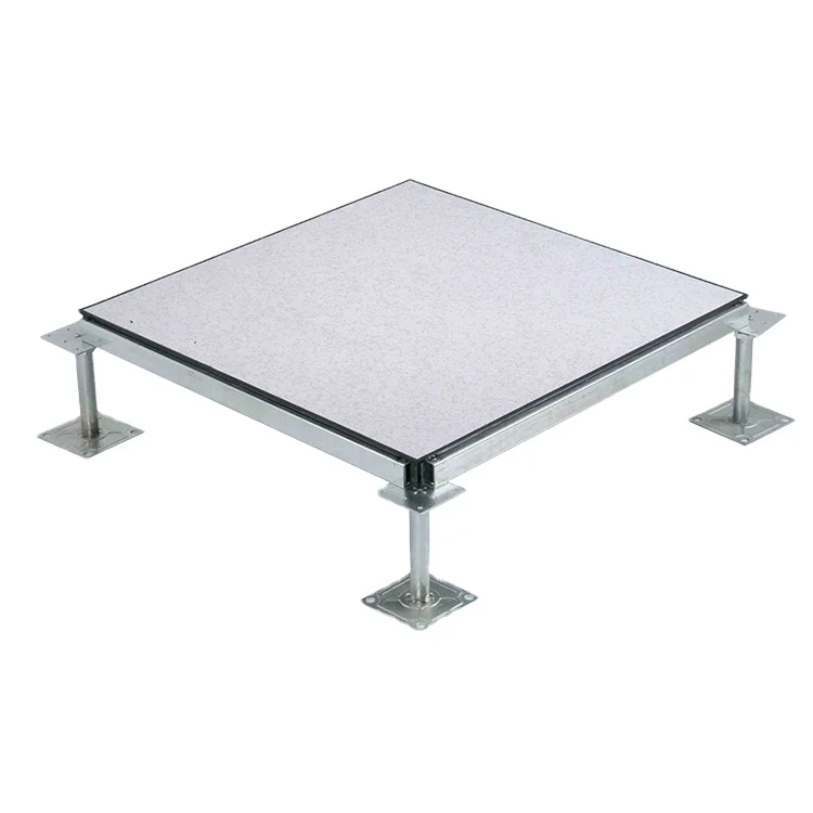 Changzhou factory OEM steel cement raised floor with HPL finish for computer room