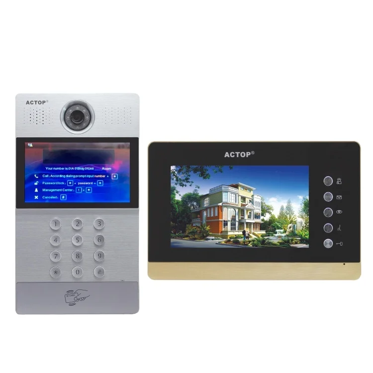 smart homehome automation TCP/IP remote control doorbell with Android system