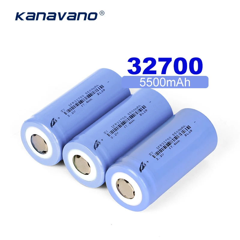 lithium lifepo4 cells with bis certificate  3.2V Lifepo4 Cylindrical Battery Cell 32700 5.5AH Lifepo4 Cells 32700 5500mah