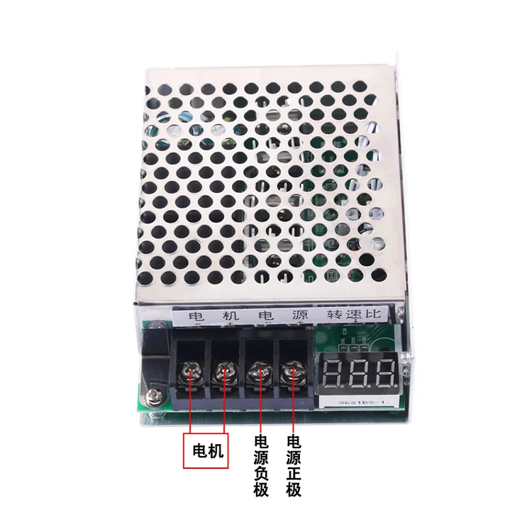 Регулятор скорости двигателя PWM DC 10-55V 60A регулятор CW CCW обратимый переключатель цифровой дисплей