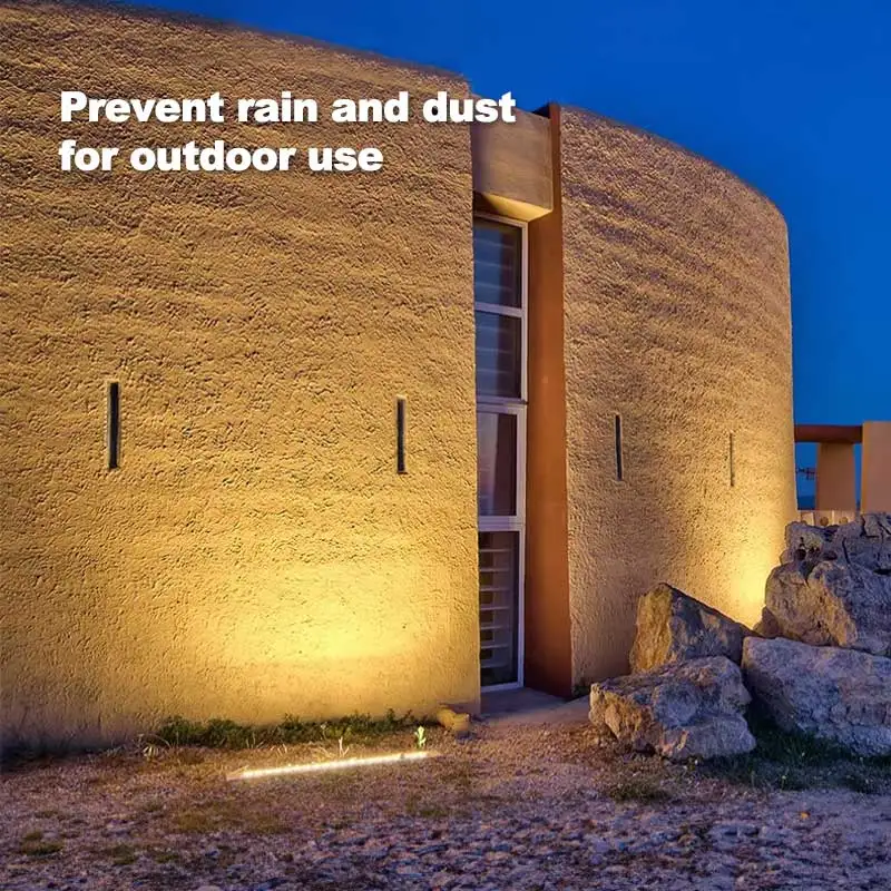 Park garden linear Inground stair outdoor Ground lamps underground led recessed wall washer light