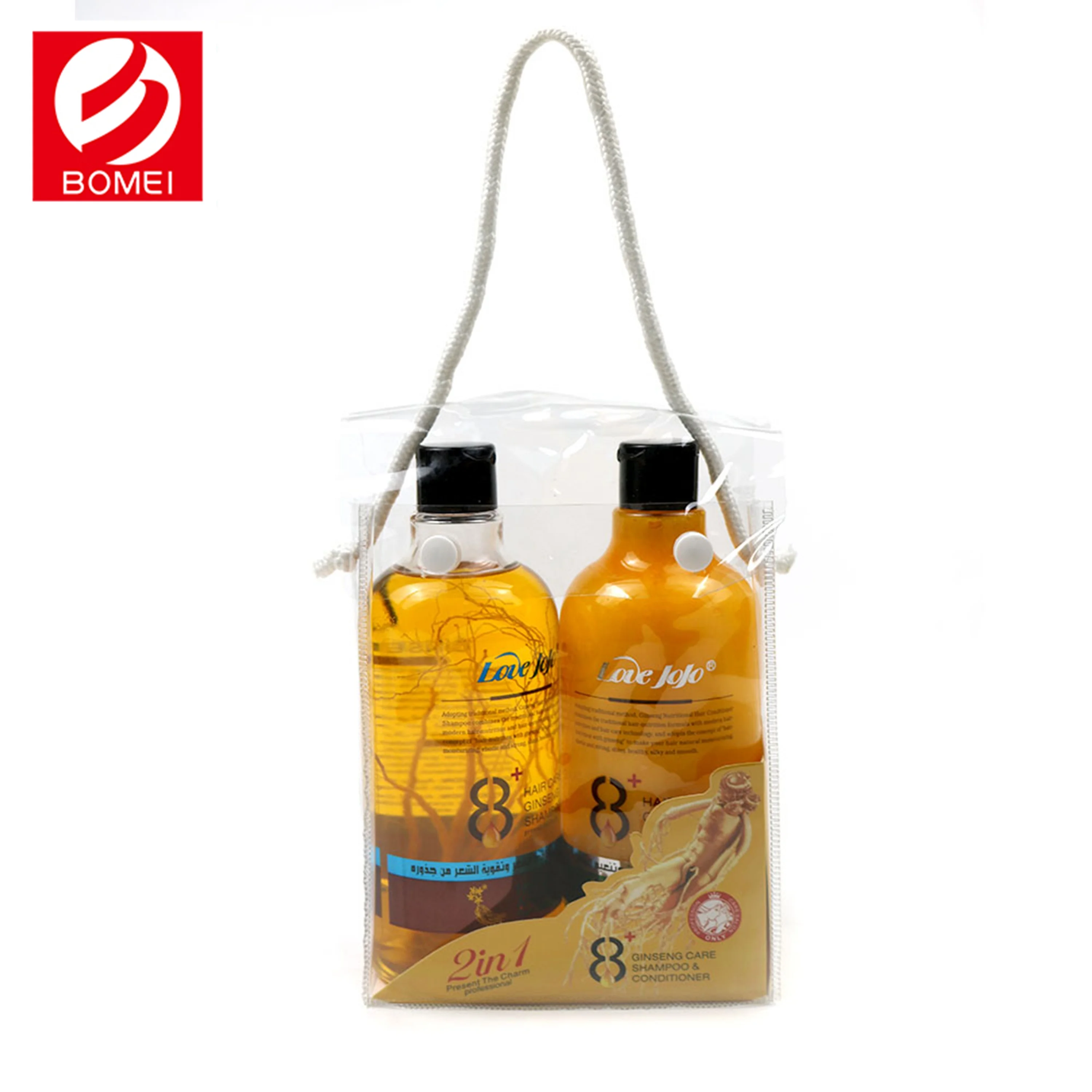 
High Quality Customized Ginseng Hair Growth Conditioner Shampoo Hair Care Set 