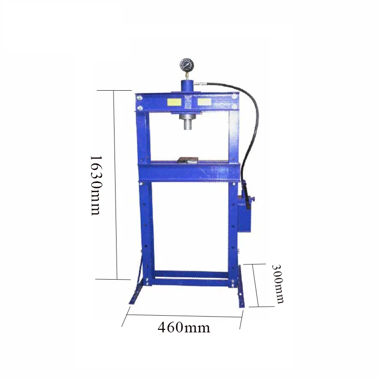 30T Hydraulic Shop Press With Gauge Car Shop Press