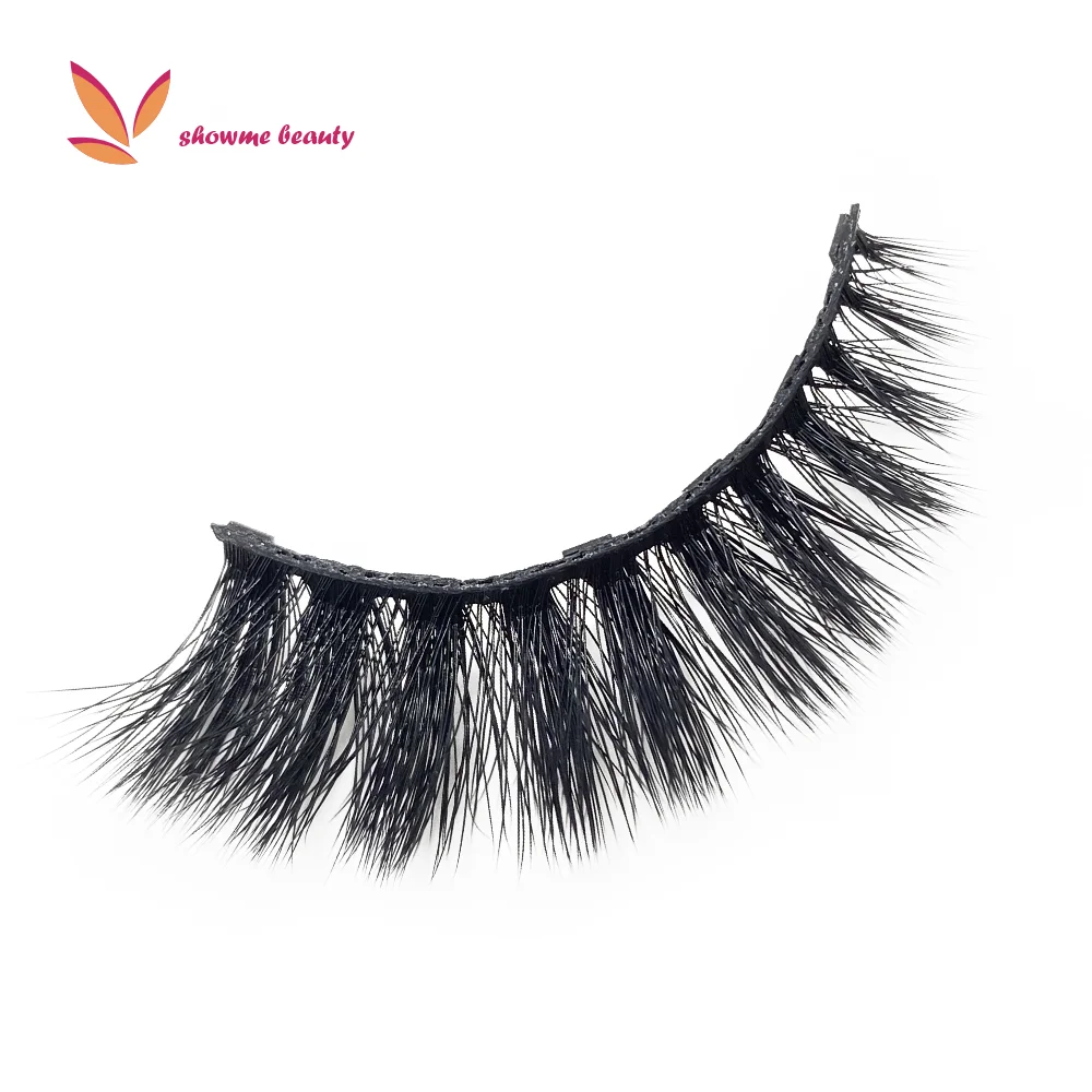 New Style No Glue Eyelash Kit Custom Logo Boxes Magnetic Eyelashes soft magnetic eyelashes private label OEM