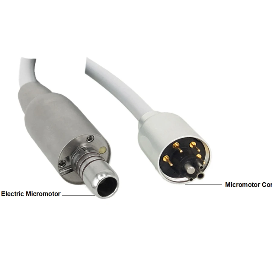 Brushless Dental Electric LED Motor for Contra Angle Straight Handpiece