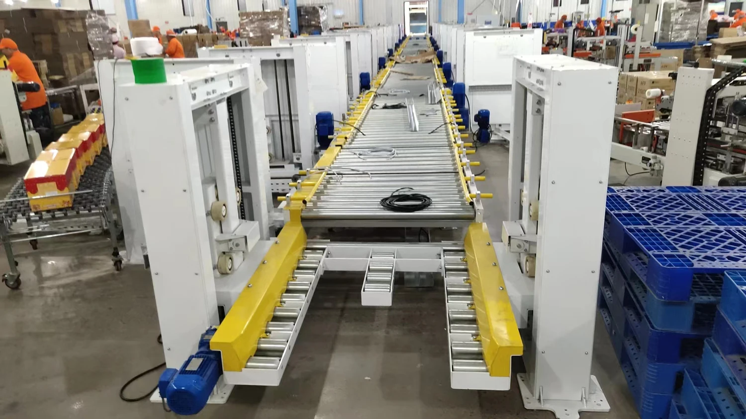 Vertical conveyors for pallets streamline vertical transportation in facilities with various connected levels