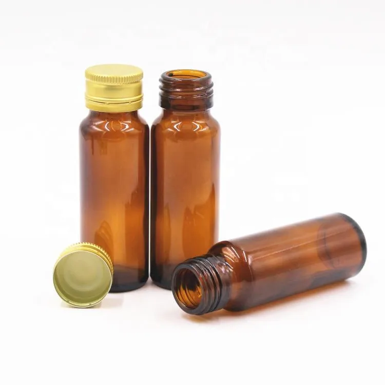 Wholesale 18 20 22 25 28 mm Screw Cap ROPP Aluminum Threaded Cap for Oral Liquid Pharmaceutical Bottle