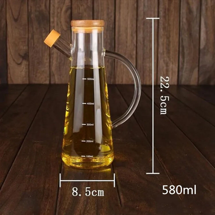 Glass Olive Oil Bottle Vinegar Saude Bottle for Oiler cruet condiment packing
