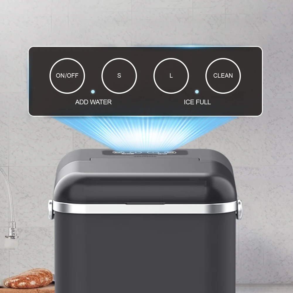 Popular Household Self-Cleaning Smart Portable Ice Cube Maker