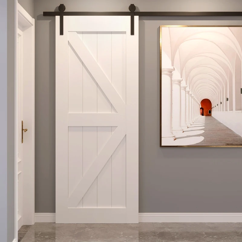 YYCX Home sliding barn doors sliding door hardware WPC sliding door profile