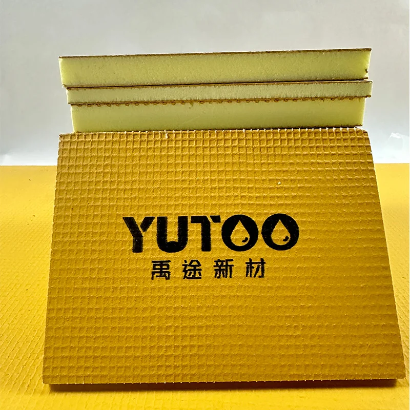 High Quality Wedi Silimar XPS 6mm Thick Foam Tile Backer Board under