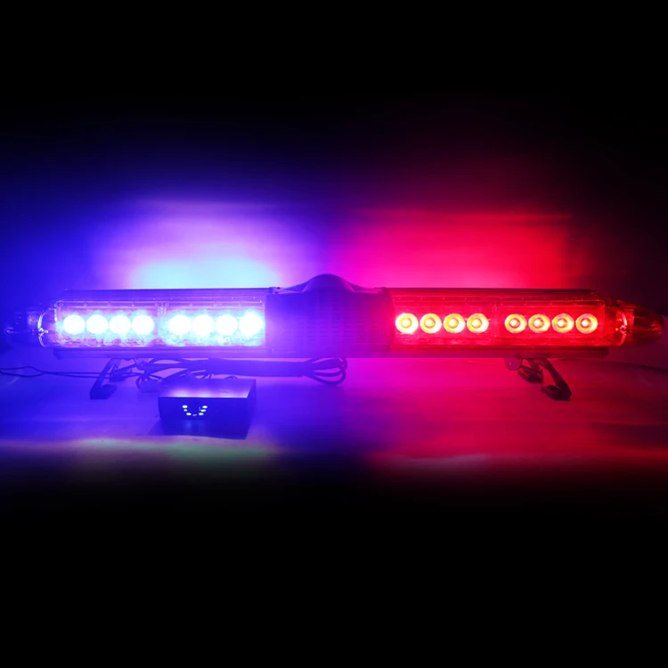 Световая панель для полицейского автомобиля 120 см 47 дюймов 3 Вт со встроенным динамиком 100 и сиреной CJB
