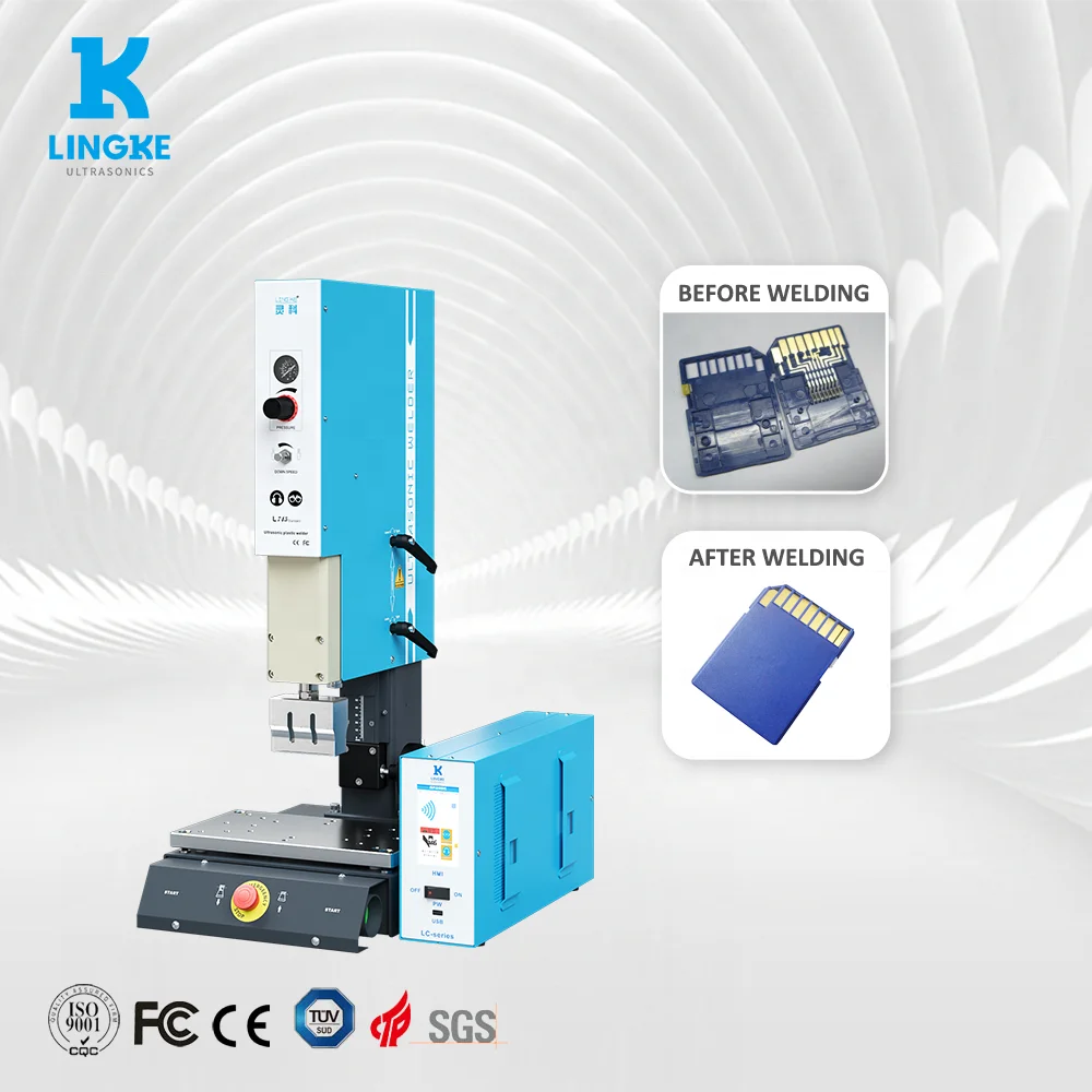 1200W ultrasonic welding components 28kHz 30kHz 35kHz 40kHz high frequency plastic welder