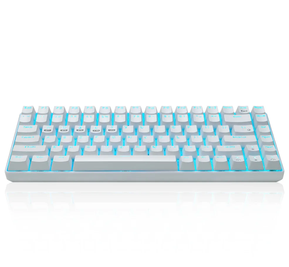 Latest Hot Product of 2021 Three Mode Switch with 84-Keys Mini Mechanical Backlight Keyboard