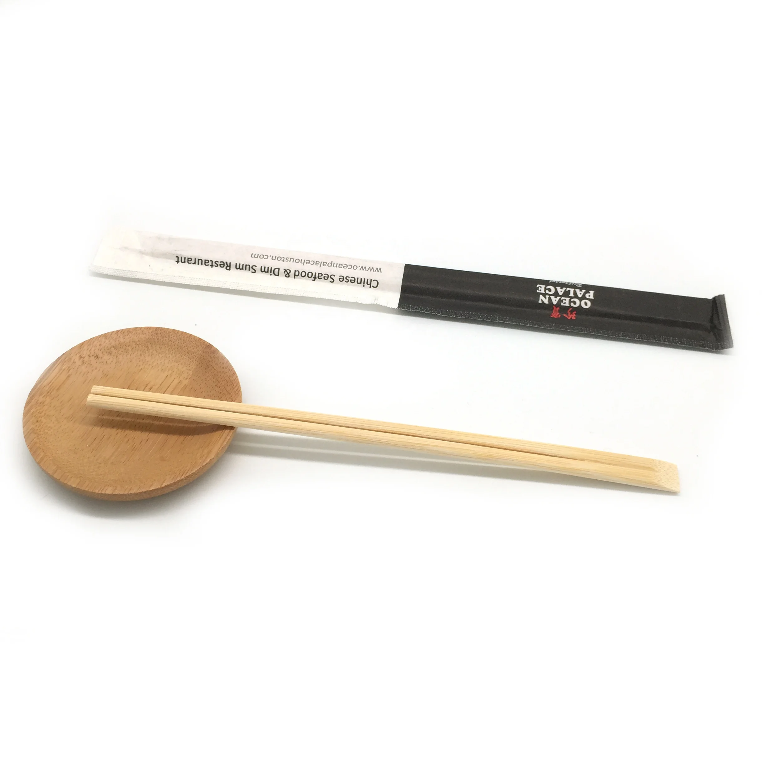 disposable bamboo tensoge chopsticks custom envelope print wood restaurant Japanese Restaurant