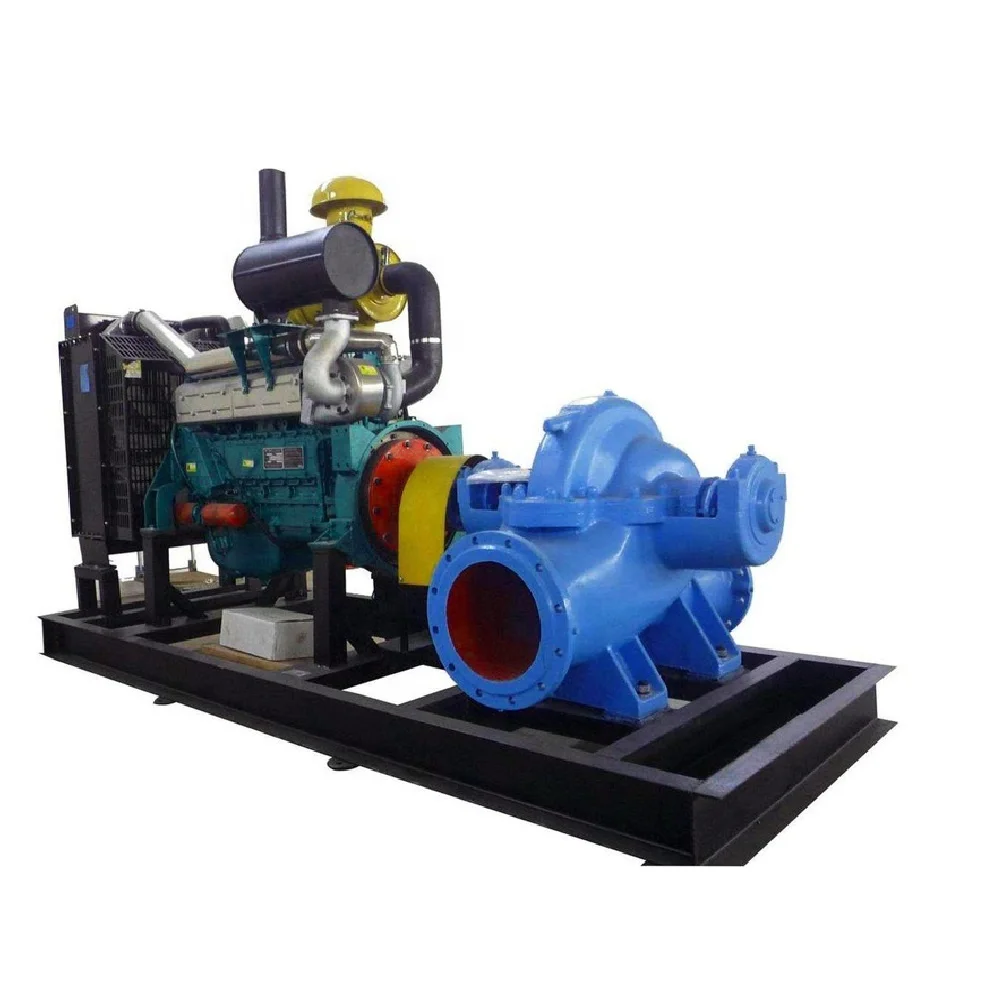 High Pressure 6 inch Diesel Engine Water Centrifugal Pump Fire Pump