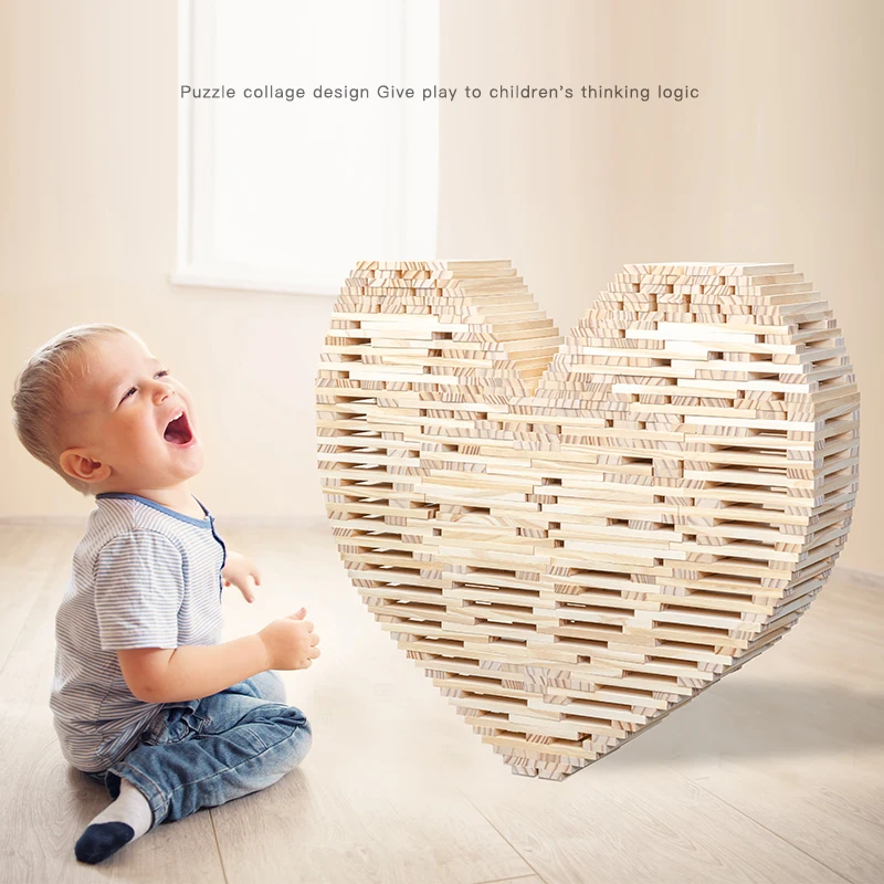 High Quality Educational Game Wooden Planks Wood Toys For Kids