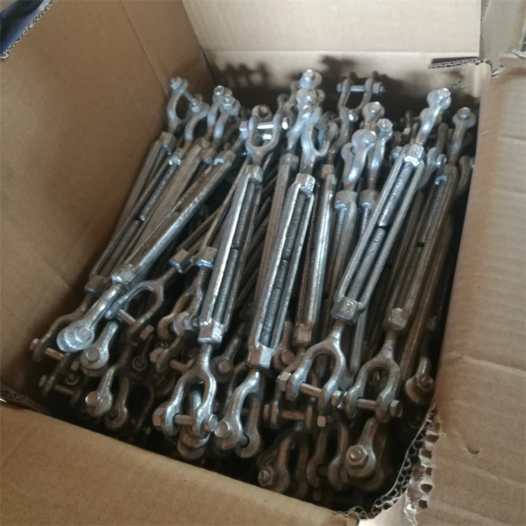 Hot Galvanized Drop Forged Turnbuckle Wire Rope Tensioner Manufacturer