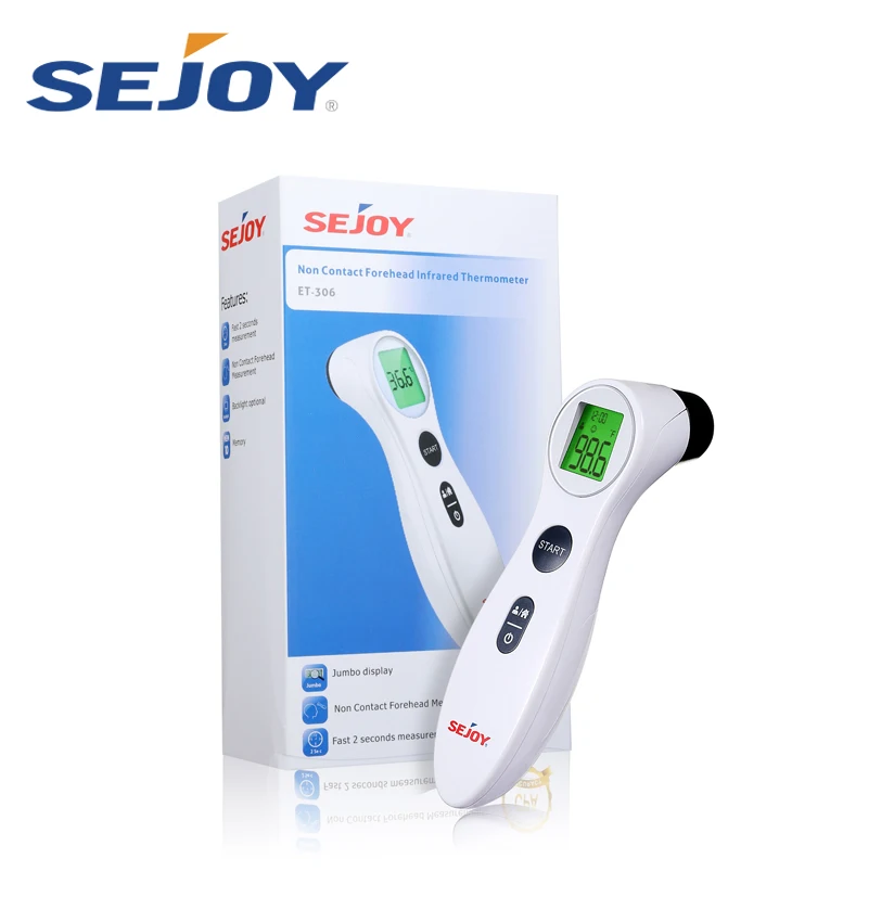 
Medical Grade Digital Non Contact Forehead Infrared Thermometer 
