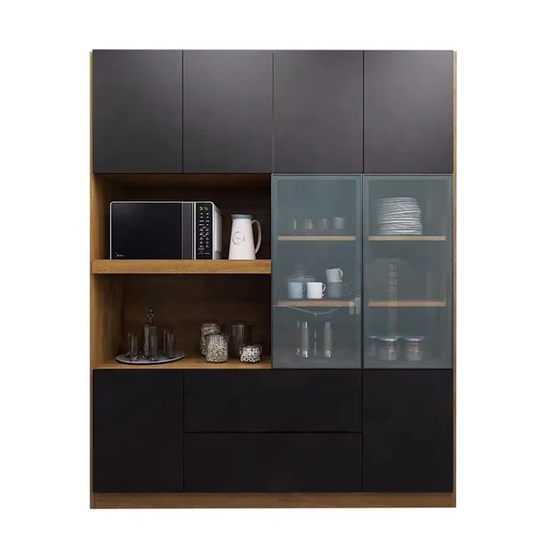 Luxury Wood Tall Cabinet Wooden Furniture Home Decor Storage Cabinets with Doors and Drawer