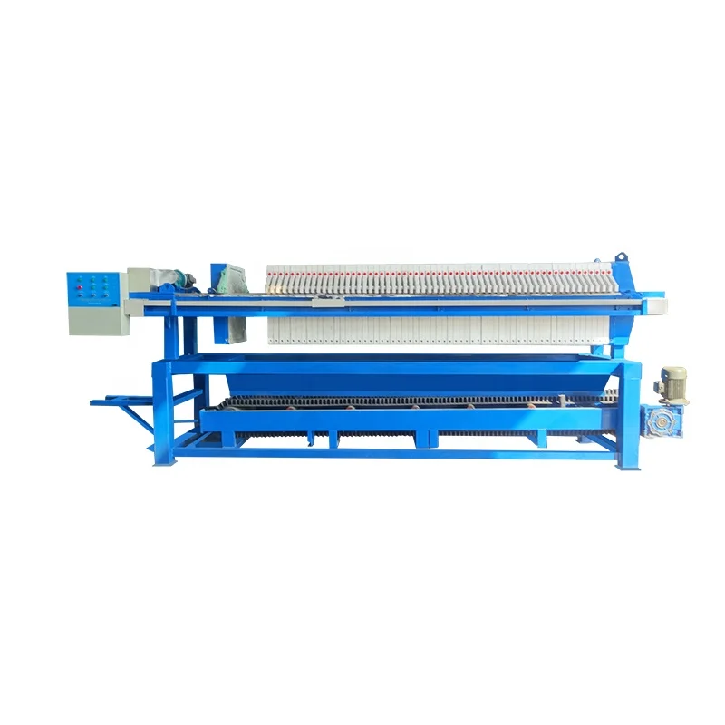 High Pressure Fully Automatic Frame Chamber Filter Press For Sludge Dewatering Process