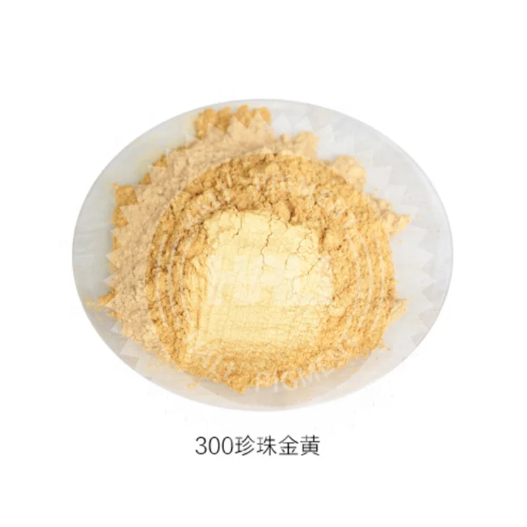 300 gold acrylic paint pearl pigment pearl powder mica pigment coating car paint nail polish crafts leather paint 1000g/pack