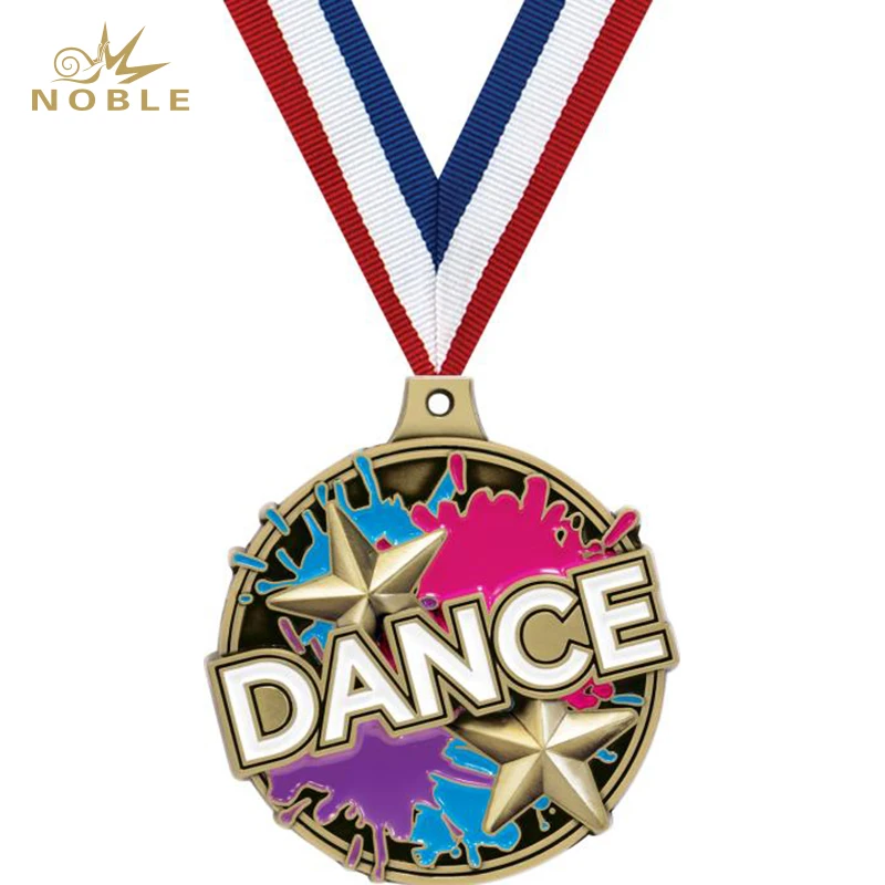 Best Selling New Design Metal Custom Dance Splash Medals