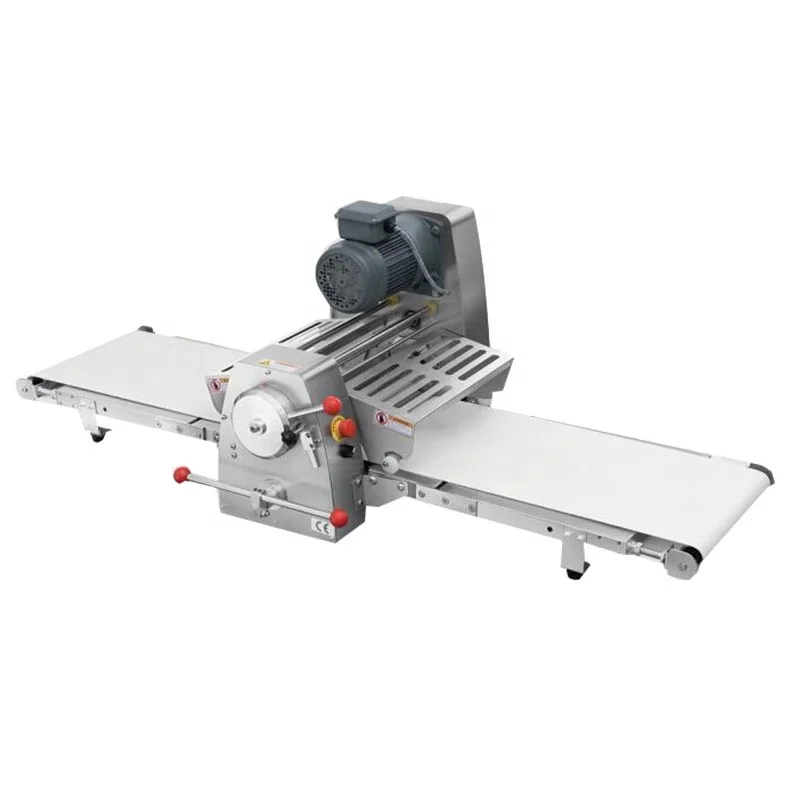 44 Tabletop counter manual croissant laminadora de masa table top bread pastry making dough sheeter machine for home use