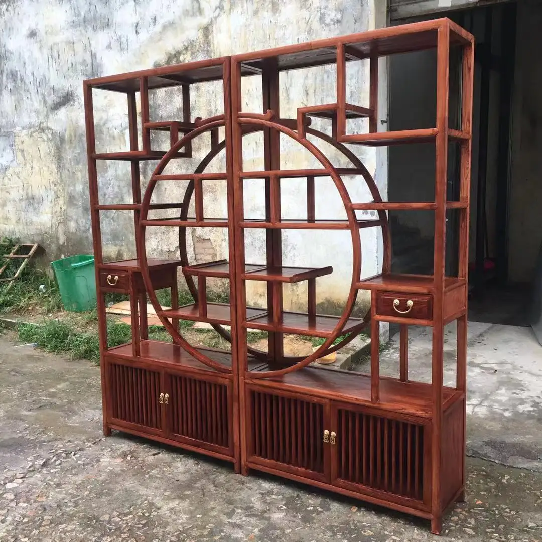 Wholesale High Quality furniture lounge suits round bogu shelf