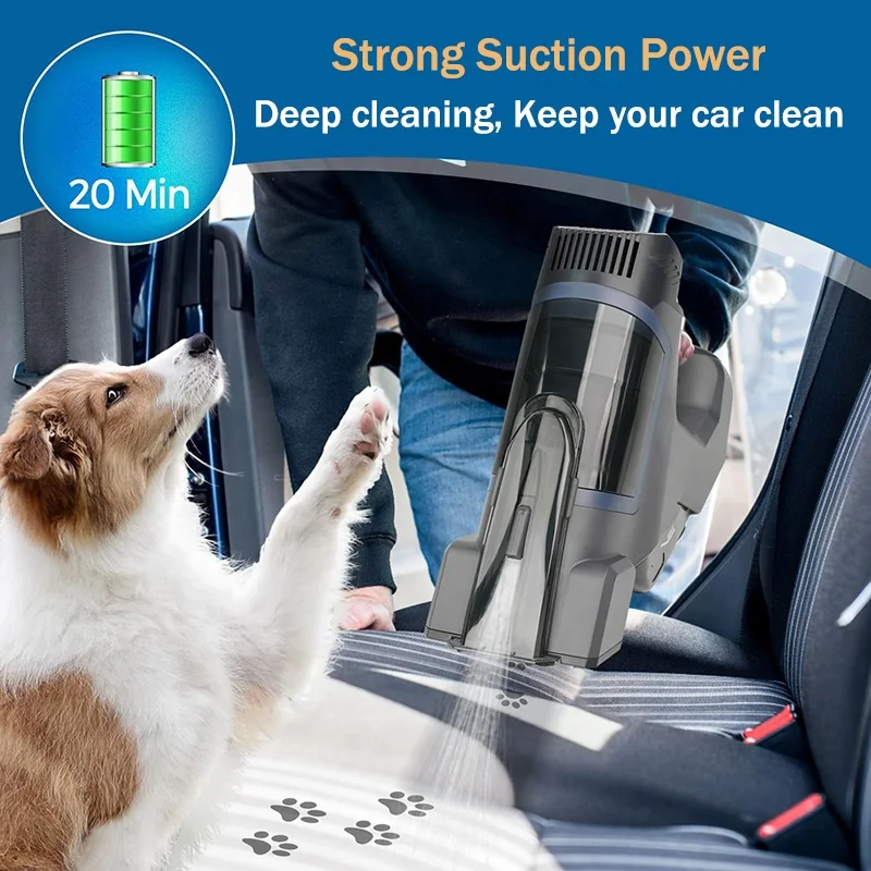 Handheld cordless spot wet and dry dirty fabric bed carpet sofa vacuum cleaning portable carpet cleaner