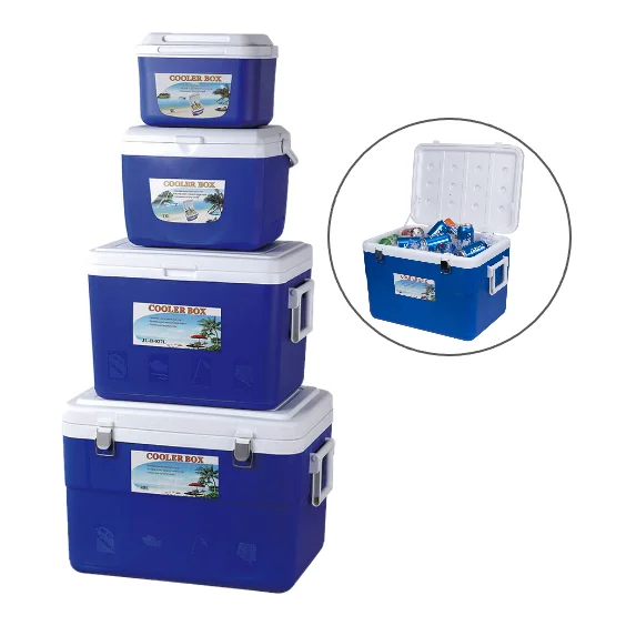 Small Middle Large Rotomolded Travel Ice Cool Box Set 5L 13L 27L 45L Portable Cooler Box Heavy Duty Chest Cooler