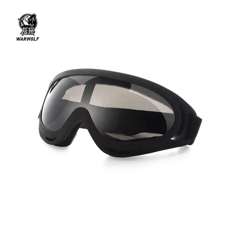 Ударопрочные ветрозащитные X400 мотоциклетные гоночные велосипедные очки с цветными линзами