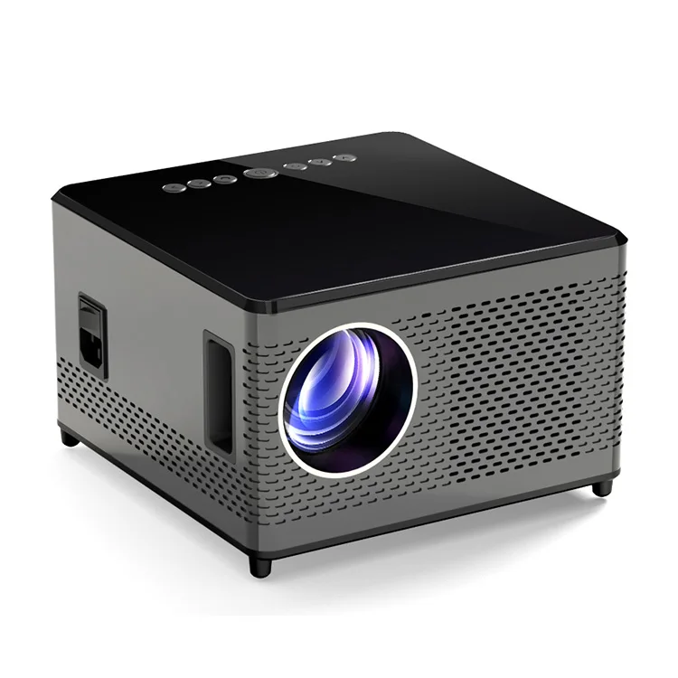 Mini Projector 1080P LCD Logo 4K Interactive Portable Mobile Hand Projectors Christmas LED Projector