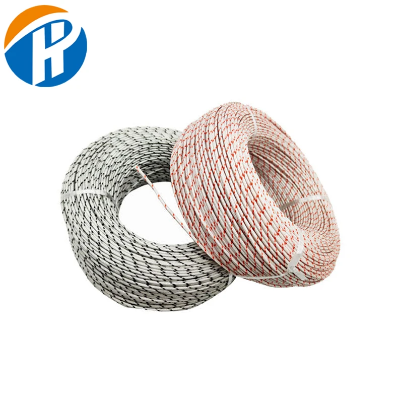 High Temperature Braided Heat Resistant Wire braided purity nickel cable for heated catering equipment