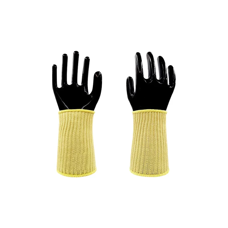 Anti heat arm covers Para aramid fiber sleeves arm protection anti cut sleeves splash arm guard