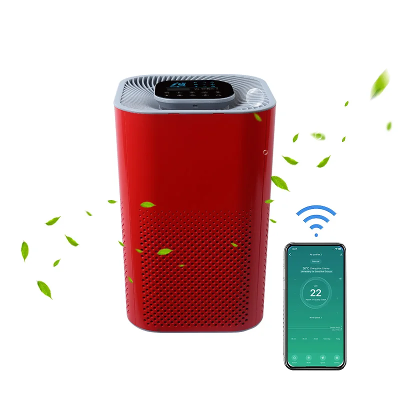 Hot sale home air purifier low noise H13/14 HEPA filter air cleaner