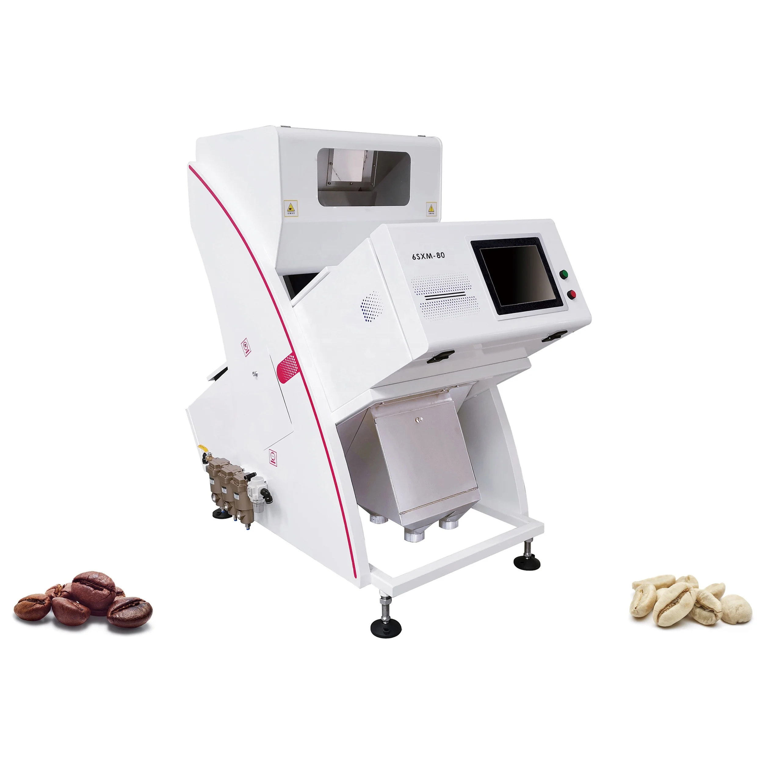 High Performance Mini Coffee Beans Color Sorter Machinery Small Coffee Bean Sorting Machine Color Separator