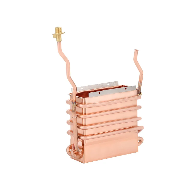 Professional Craftsmanship Copper Heat Exchanger For Gas Water Heater Spare Parts