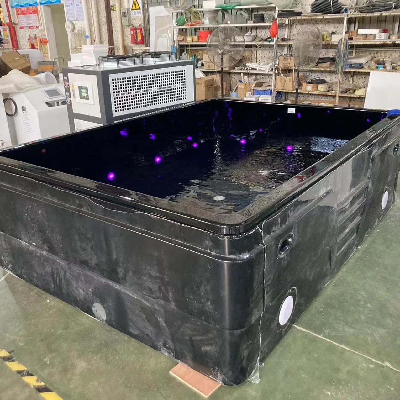 big Upgrade New Design Direct Manufacturer Iced Water Bath Machine Cycle Use Water Cooled Ice Bath Chiller for Athletic Recovery