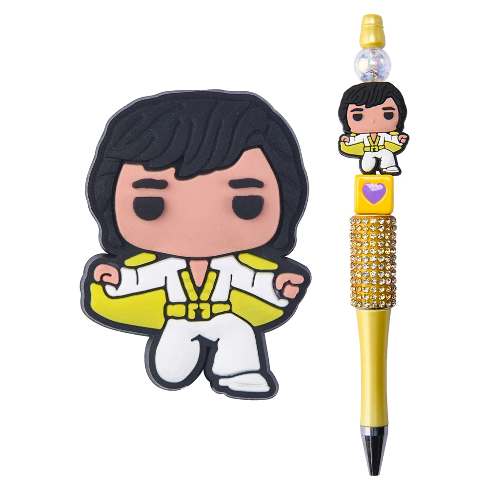 Wholesale High Quality texas focal beads silicone taylor  bad bunny karol g POP STAR selena focal beads canada