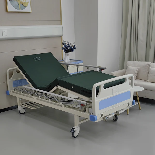 HaoHan 037 Bestseller Good Price Hospital Furniture Manufacturers One Crank Manual hospital medical smart bed of sick