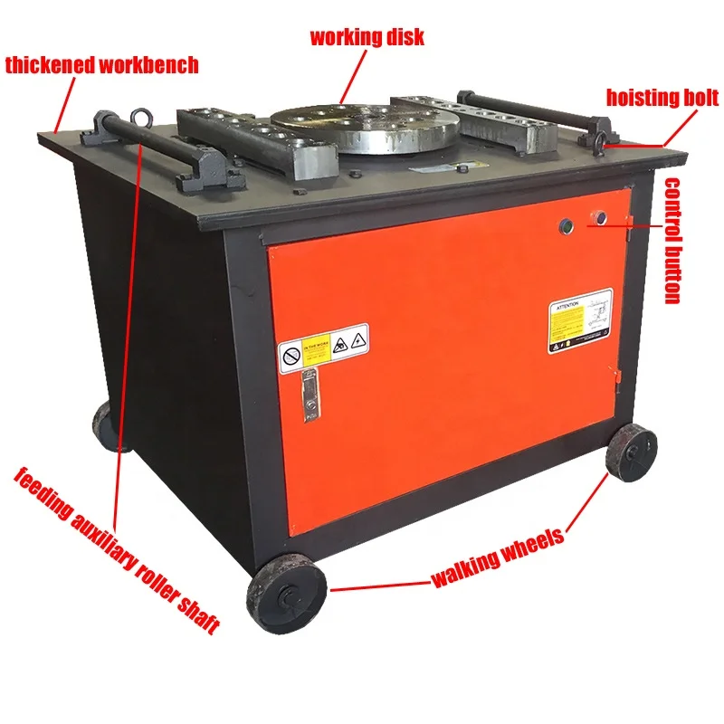 Высокое качество 220/ 380/ 415/ 440VAC GW40B червячная передача вождения 6-30 мм ручной арматуры круглого адвокатского сословия конструкции стальной слиток гибочный