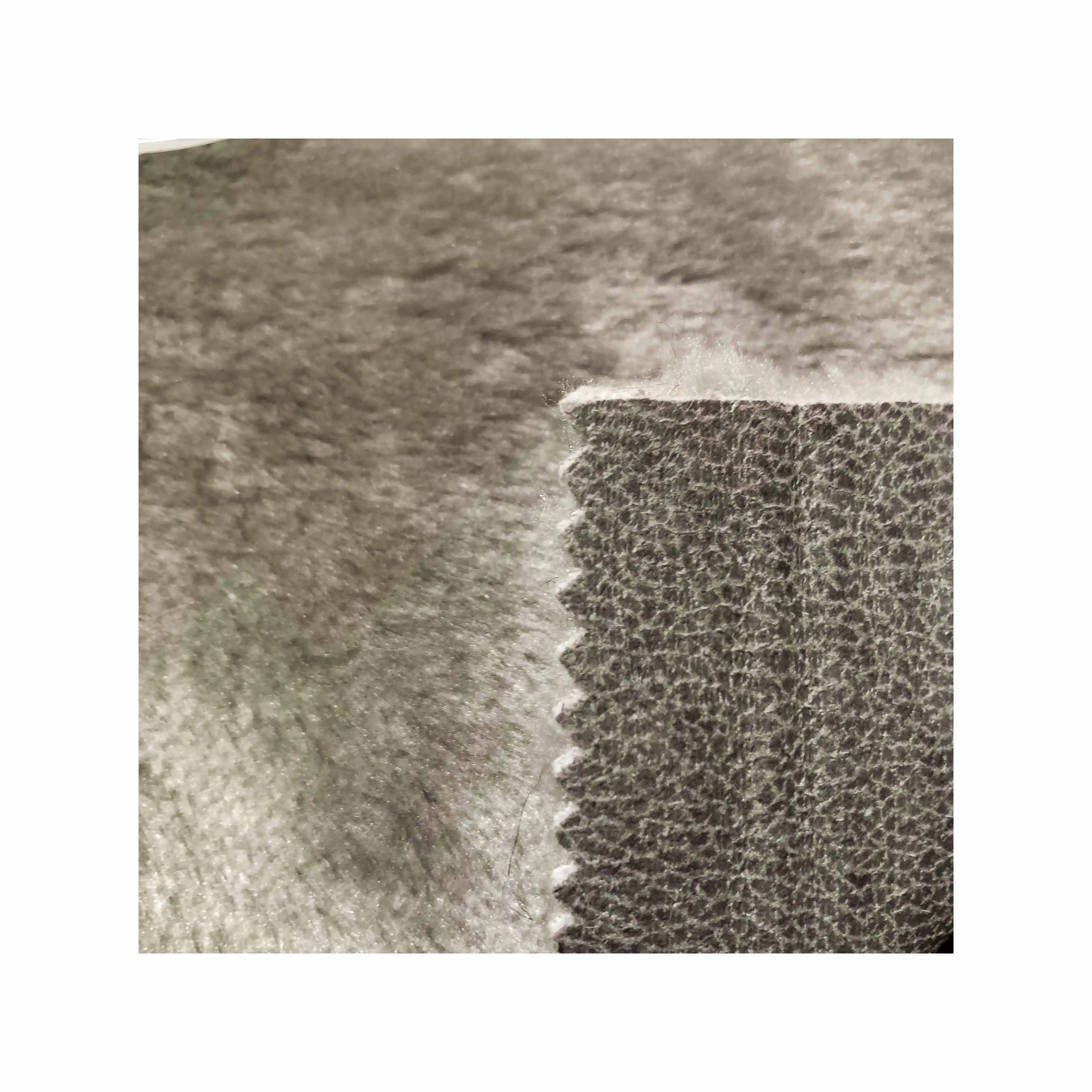 A Grade Wholesale Cheap Price And High Quality Polyester Tweed Woolen Fabric Stock Lots
