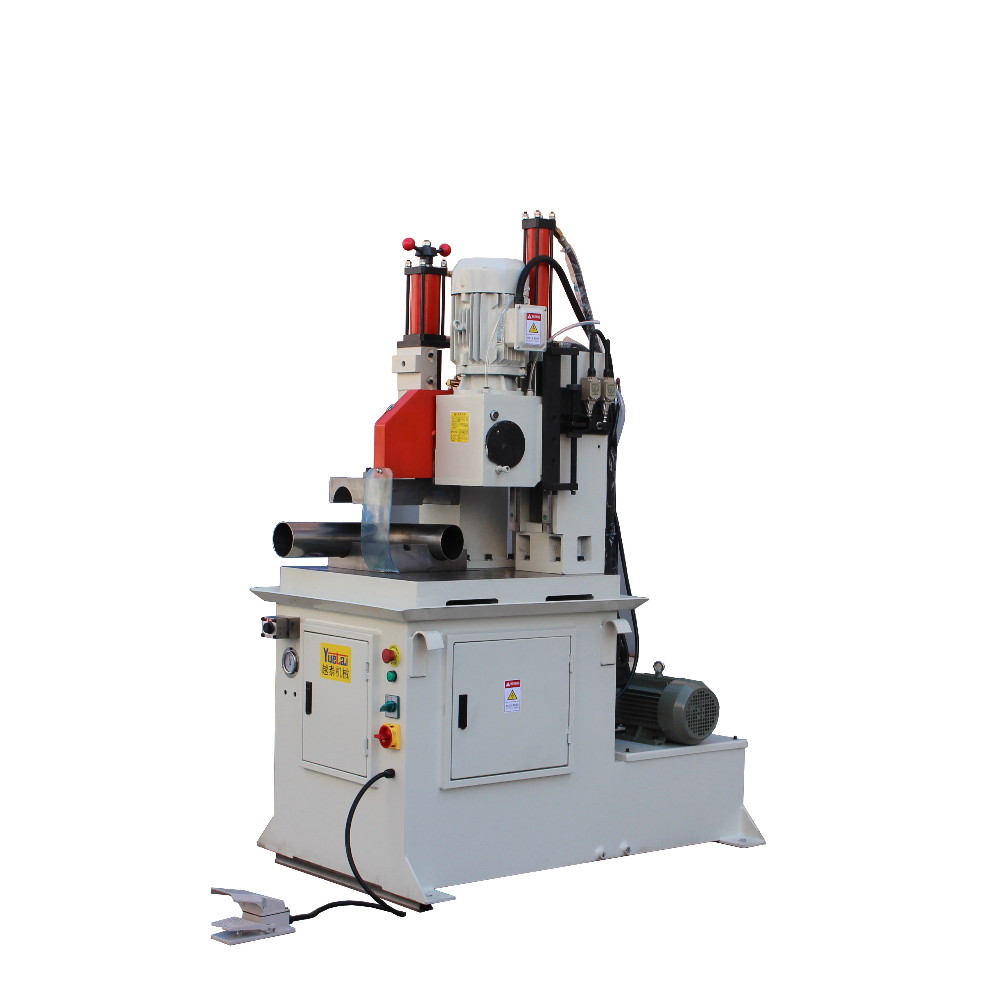In Stock Semi Automatic Hydraulic Pipe Cutting Machine for Iron Carbon Steel Pipe 4 inch